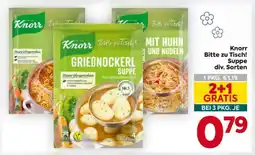 Billa Knorr Bitte zu Tisch! Suppe div. Sorten Angebot
