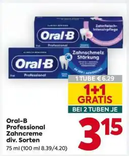 Billa Oral-B Professional Zahncreme div. Sorten Angebot