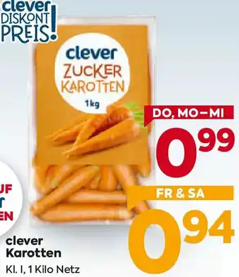 Billa clever Karotten Angebot