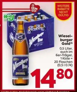 Billa Wieselburger Gold Angebot