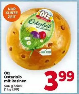 Billa Ölz Osterlaib mit Rosinen Angebot