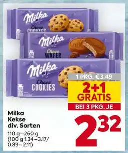 Billa Milka Kekse div. Sorten Angebot