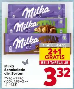 Billa Milka Schokolade div. Sorten Angebot