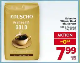 Billa Eduscho Wiener Gold div. Sorten Angebot