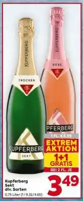 Billa Kupferberg Sekt div. Sorten Angebot