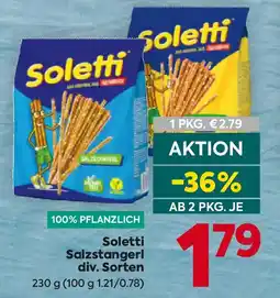 Billa Soletti Salzstangerl Angebot