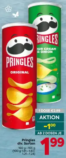 Billa Pringles Angebot