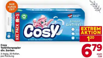 Billa Cosy Toilettenpapier Angebot