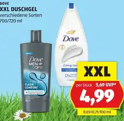 Hofer Dove xxl duschgel Angebot