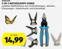 Hofer Workzone 5-in-1-wechselkopf-zange Angebot