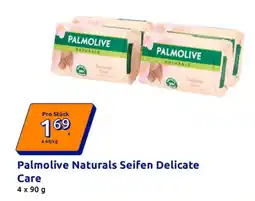 Action Palmolive Naturals Seifen Delicate Care Angebot