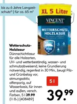 Hellweg Wetterschutz Holzlasur Angebot