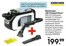 Hellweg KÄRCHER Waschsauger ,,SE 3 Compact Home" Angebot