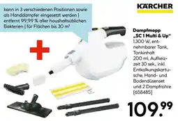 Hellweg KARCHER Dampfmopp ,,SC 1 Multi & Up" Angebot