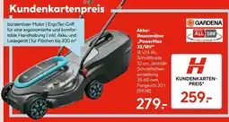 Hellweg Akku- Rasenmäher ,,PowerMax 32/18V" Angebot