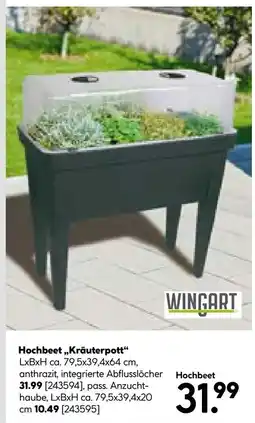 Hellweg Hochbeet Kräuterpott Angebot