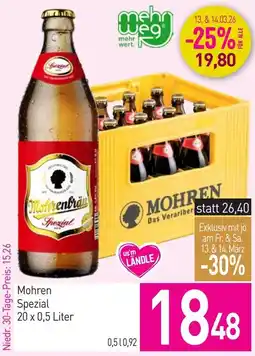Sutterlüty Mohren Spezial Angebot