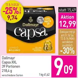 Sutterlüty Dallmayr Capsa XXL Angebot