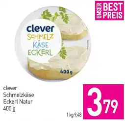 Sutterlüty clever Schmelzkäse Eckerl Natur Angebot
