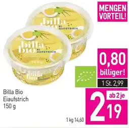 Sutterlüty Billa Bio Eiaufstrich Angebot