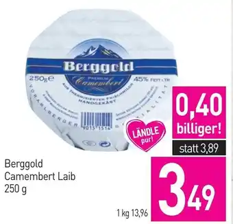 Sutterlüty Berggold Camembert Laib Angebot