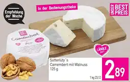 Sutterlüty Sutterlüty's Camembert mit Walnuss Angebot