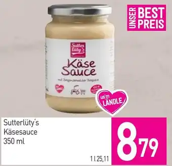 Sutterlüty Sutterlüty's Käsesauce Angebot