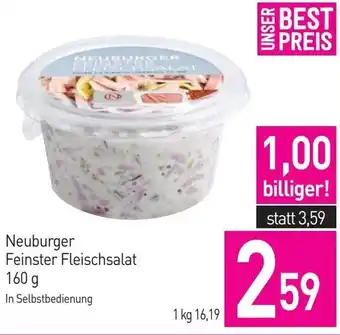 Sutterlüty Neuburger Feinster Fleischsalat Angebot