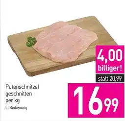 Sutterlüty Putenschnitzel geschnitten Angebot