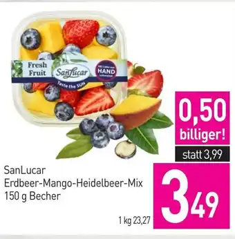 Sutterlüty SanLucar Erdbeer-Mango-Heidelbeer-Mix Angebot