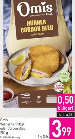 Sutterlüty Omis Wiener Schnitzel oder Cordon Bleu Angebot