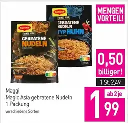 Sutterlüty Maggi Magic Asia gebratene Nudeln Angebot