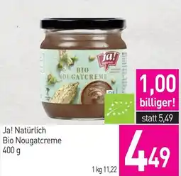 Sutterlüty Ja! Natürlich Bio Nougatcreme Angebot