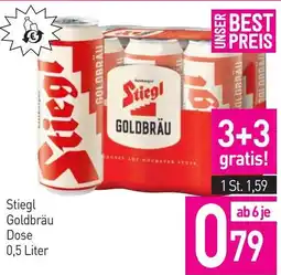 Sutterlüty Stiegl Goldbräu Dose Angebot
