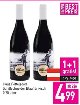 Sutterlüty Haus Pöttelsdorf Schilfschneider Blaufränkisch Angebot