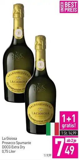 Sutterlüty La Gioiosa Prosecco Spumante DOCG Extra Dry Angebot