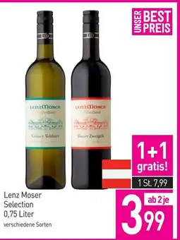 Sutterlüty Lenz Moser Selection Angebot