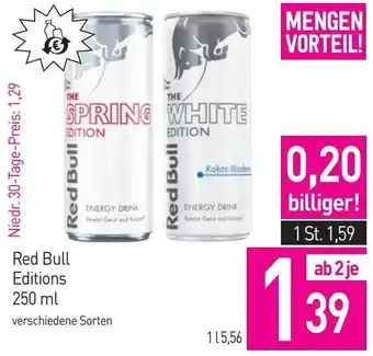 Sutterlüty Red Bull Editions Angebot