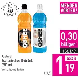 Sutterlüty Oshee Isotonisches Getränk Angebot
