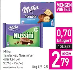 Sutterlüty Milka Tender, Nussini oder Leo Angebot