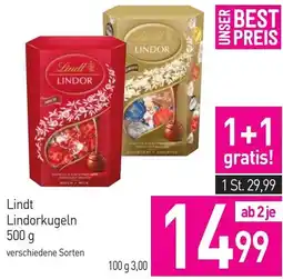 Sutterlüty Lindt Lindorkugeln Angebot