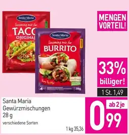 Sutterlüty Santa Maria Gewürzmischungen Angebot