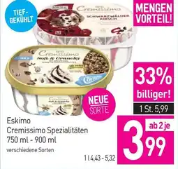 Sutterlüty Eskimo Cremissimo Spezialitäten Angebot