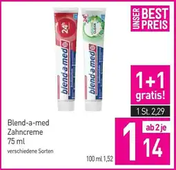 Sutterlüty Blend-a-med Zahncreme Angebot