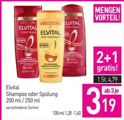 Sutterlüty Elvital Shampoo oder Spülung Angebot