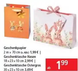 Pagro Diskont Geschenktasche Hasen Angebot