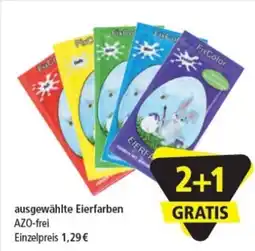 Pagro Diskont ausgewählte Eierfarben AZO-frei Angebot