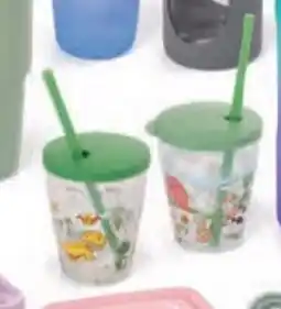 Pagro Diskont Trinkbecher mit Deckel und Strohhalm Angebot