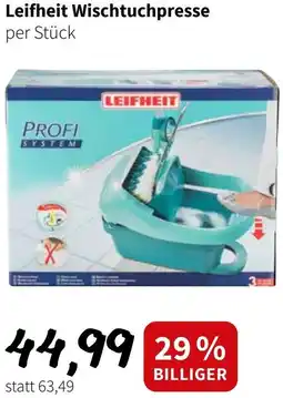 Eurogast Grissemann Leifheit Wischtuchpresse Angebot