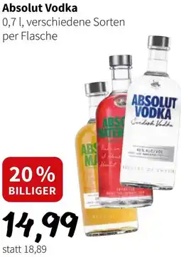 Eurogast Grissemann Absolut Vodka Angebot